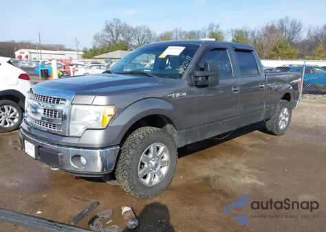 2013 Ford F-150 Xlt из США, поврежденный, VIN 1FTFW1EF9DFA89372